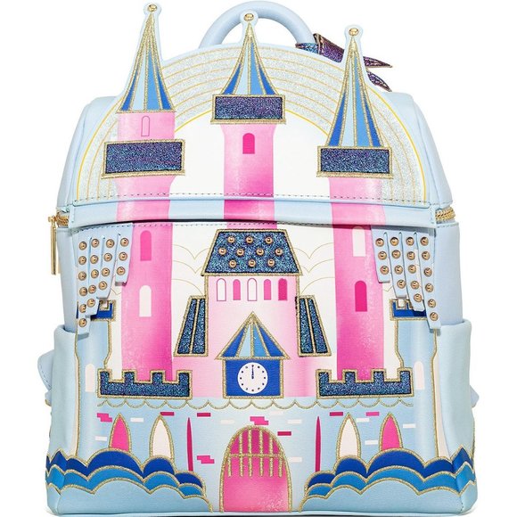Disney Sleeping Beauty Castle Mini Backpack by Danielle Nicole - Picture 1 of 6